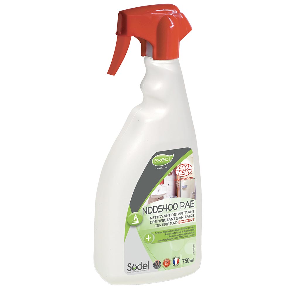 EXEOL GD 600 gel WC écologique. Détartre et désodorise.